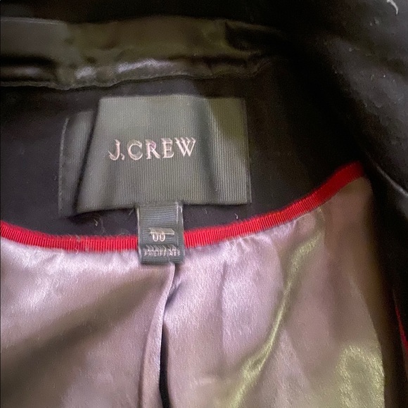 J.CREW WOOL NAVY BLACK Nautical TOGGLE COZY LONG Coat GORG CLASSY - Picture 6 of 16